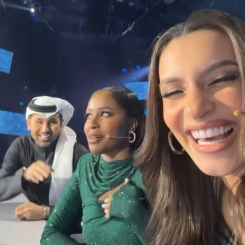 كارمن سليمان وداليا مبارك وفؤاد عبد الواحد