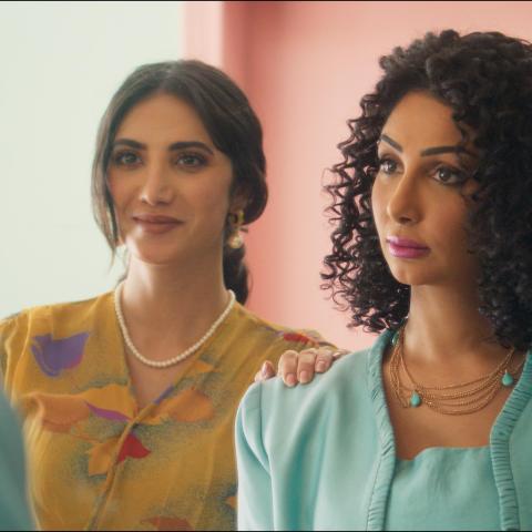 روان مهدي ومنى حسين