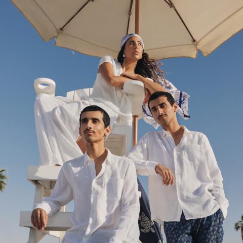 Vilebrequin تطلق مجموعة الشاطئ بالتعاون مع ليلى عبدالله والتوينز هضبان