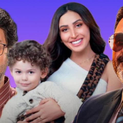 دينا الشربيني وهشام ماجد وأكرم حسني