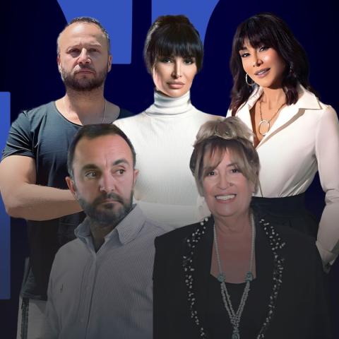 منى واصف و مكسيم خليل و رشا شربتجي و كاريس بشار و الليث حجو - صورة معدلة