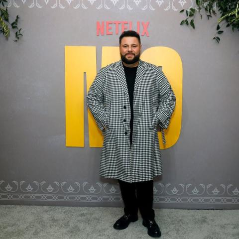 مو عامر - صورة من العرض الخاص لمسلسل MO