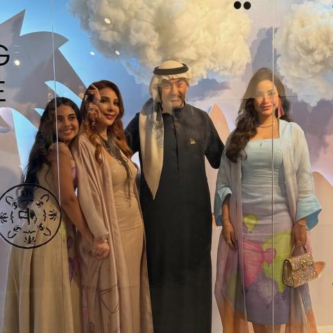 لجين عمران وأصالة تحتفلان بيوم التأسيس بإطلالات من فيمي9