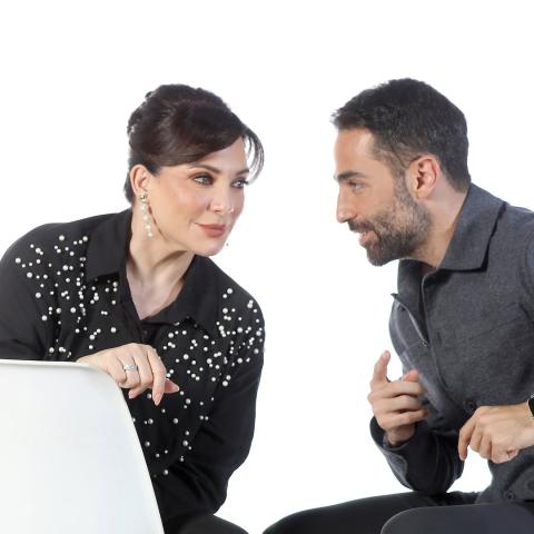 سلاف فواخرجي - محمد قيس - عندي سؤال