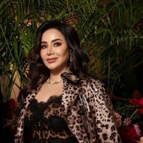 لجين عمران تختار نقشة الليوبارد من دولتشي أند غابانا