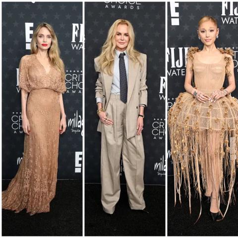 إطلالات من ماركات عالمية خلال حفل Critics Choice Awards