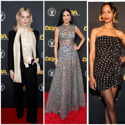 اطلالات النجمات في حفل توزيع جوائز نقابة المخرجين الأمريكية