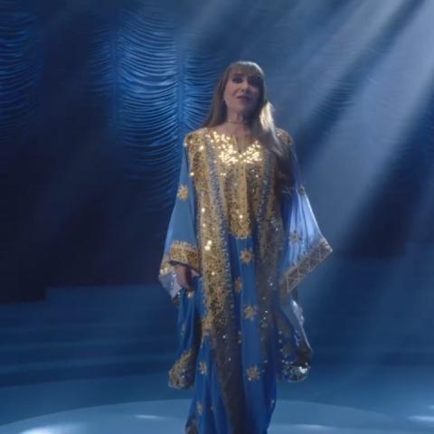 هدى حسين - صورة معدلة من السوشيال ميديا