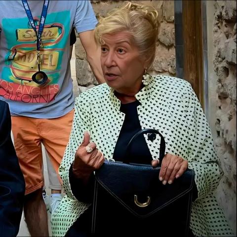 منى واصف - صورة من السوشيال ميديا