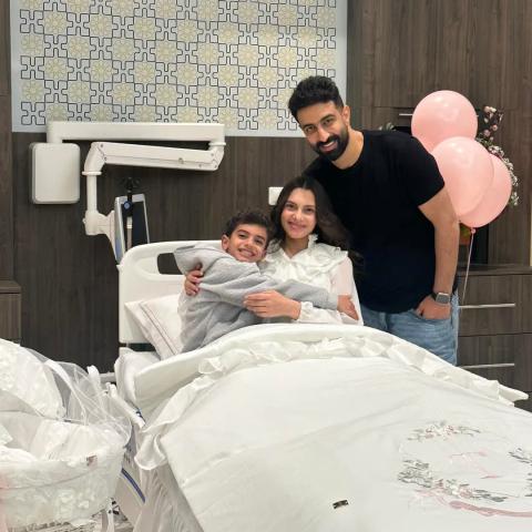 كارمن سليمان وعائلتها