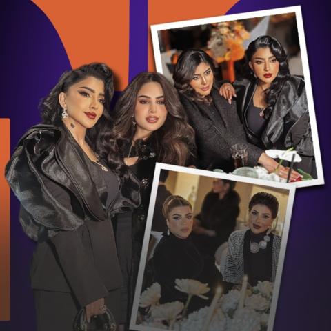 نجمات الكويت مع غويشة الأبرش - صورة معدلة