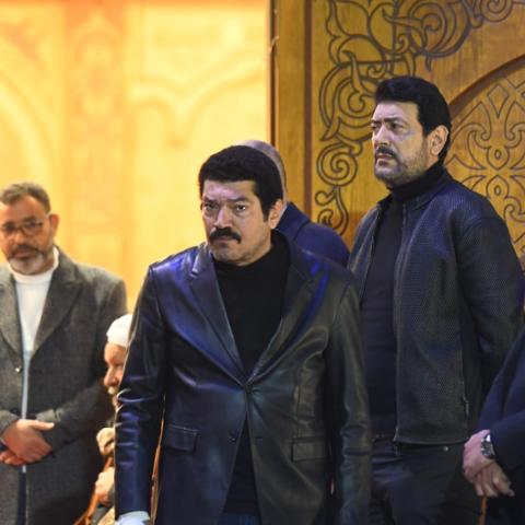 عزاء والدة باسم سمرة