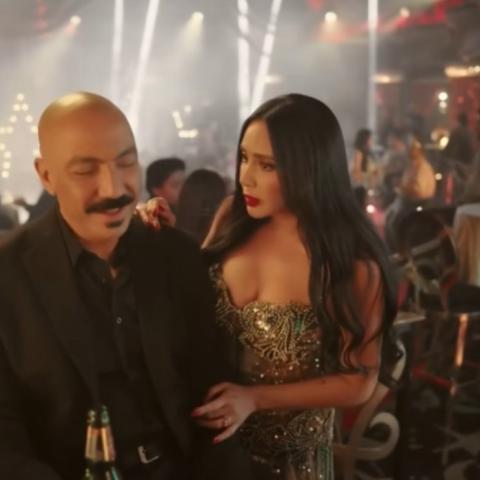 مشهد في مسلسل العتاولة 2