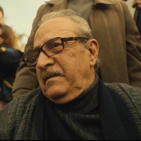 مشهد من مسلسل البطل