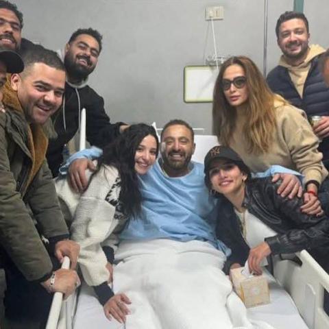 أحمد السقا في المستشفى