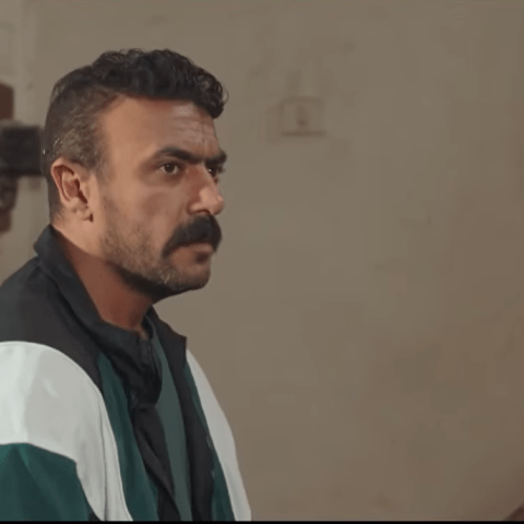 مشهد من الحلقة الثالثة لمسلسل فهد البطل