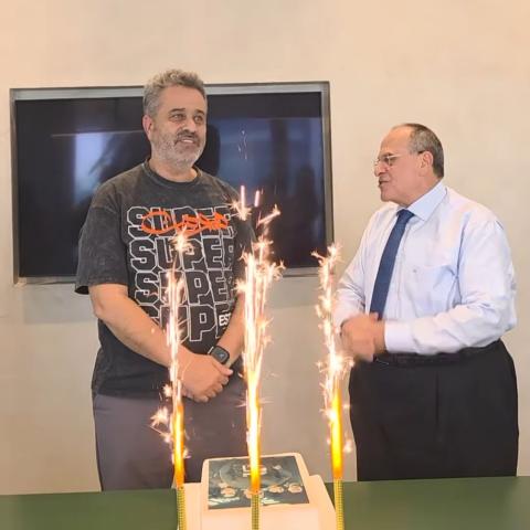 صادق الصباح وسامر البرقاوي