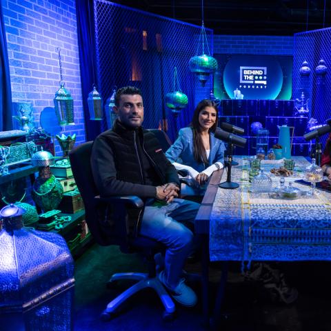 محمد سامي - مي عمر - لبنى عبد العزيز - Behind The Sheen -  رمضان 2025