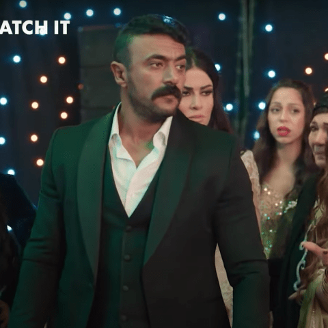 مشهد من مسلسل فهد البطل