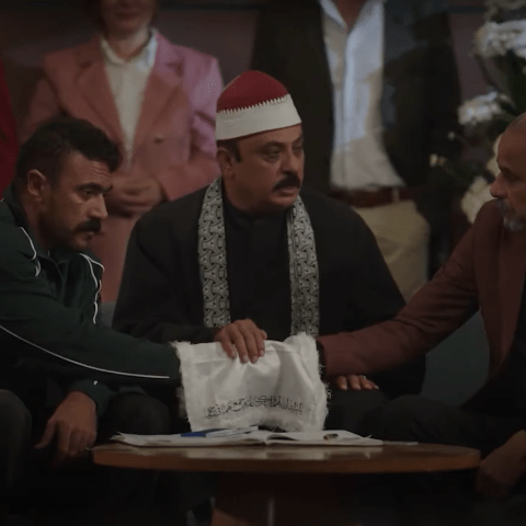 مشهد من مسلسل فهد البطل