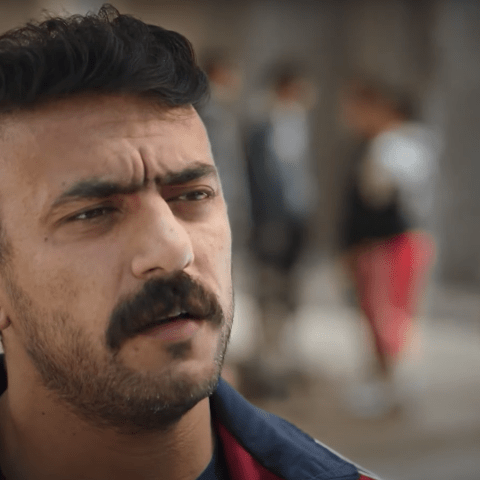 مشهد من مسلسل فهد البطل