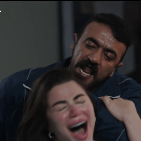 مشهد من مسلسل فهد البطل