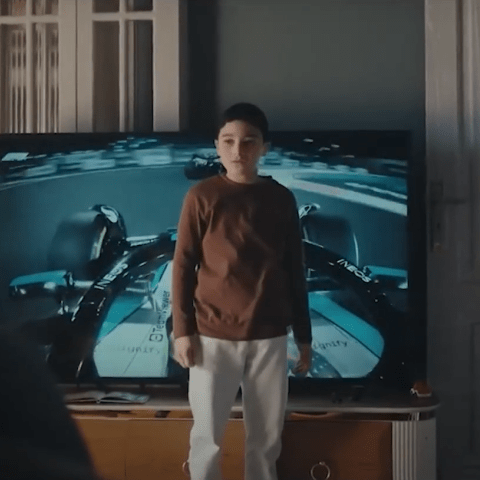 مشهد من مسلسل لام شمسية