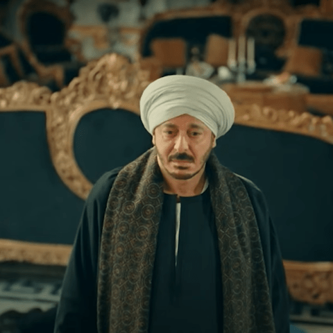 مشهد من مسلسل حكيم باشا