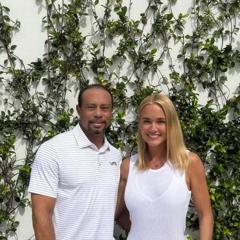 تايغر وودز Tiger Woods و فانيسا ترامب Vanessa Trump - مصدر من انستغرام