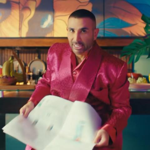 أحمد سعد - صورة معدلة من السوشيال ميديا