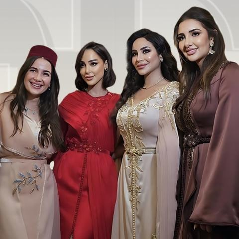 سلمى بن عمر و لجين عمران و بسمة بوسيل و شام الذهبي - صورة معدلة