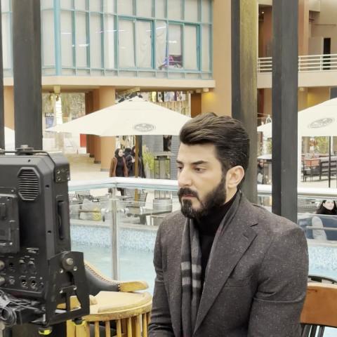 إسماعيل تمر - من كواليس تصوير العملين الغنائيين