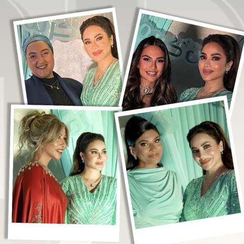 لجين عمران و فرحانة بودي و أمينة حسين و جوانا كريم و أروى - صورة معدلة