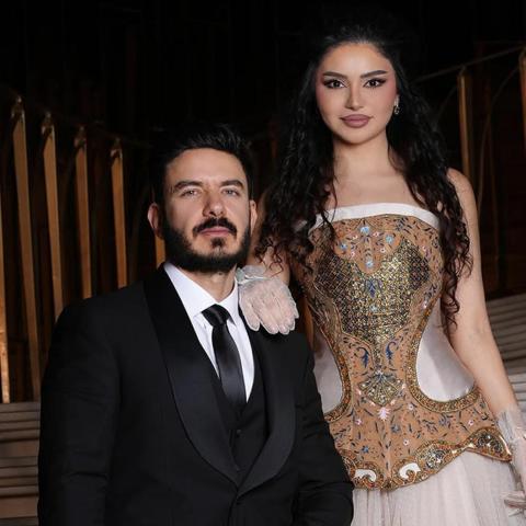 هيفاء حسوني و بكر خالد - صورة من إنستقرام