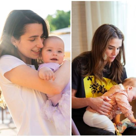 إطلالة الملكة رانيا والأميرة رجوة في يوم الأم: جمال غير متكلف وعصري