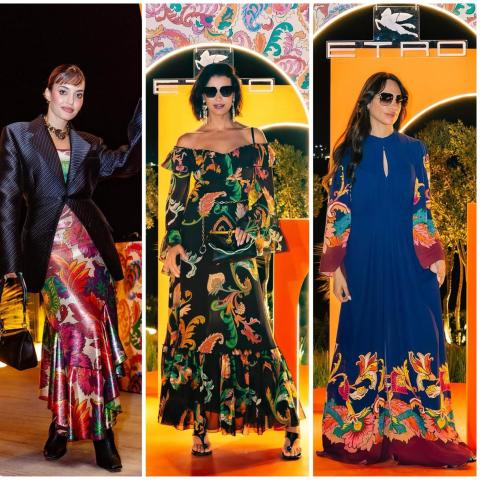 النقشات تسيطر على اطلالات المؤثرين في رمضان