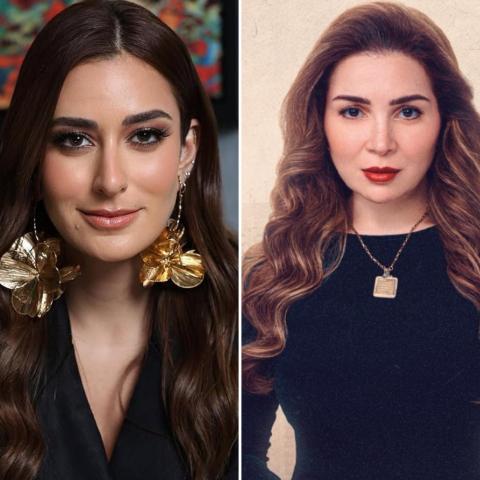 مي عز الدين و أمينة خليل - صورة معدلة