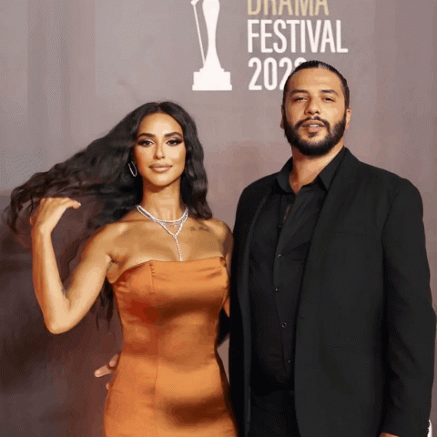 آية سماحة وزوجها محمد السباعي