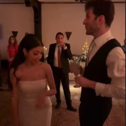 مي الغيطي في حفل زفافها