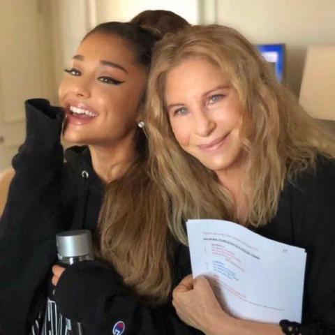 باربرا سترايسند وأريانا غراندي - إكس