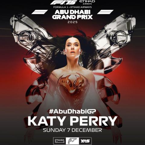 بوستر حفل كاتي بيري - إنستغرام