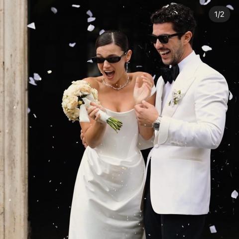 بينار دينيز وزوجها كان يلدريم