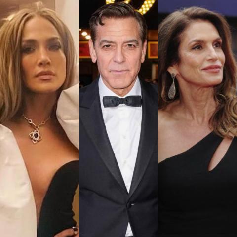 سيندي كروفرد وجورج كلوني وجينيفر لوبيز - إكس