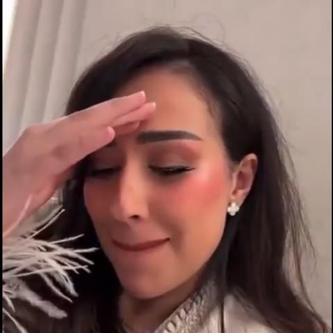 فرح الهادي متأثرة بنهاية مسلسل شارع الأعشى