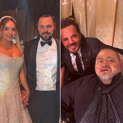 جورج وسوف يحتفل بزفاف ابنه حاتم