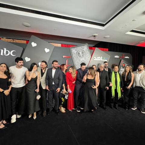 نجوم مسلسل آسر يتألقون في حفل إطلاق العمل بدبي