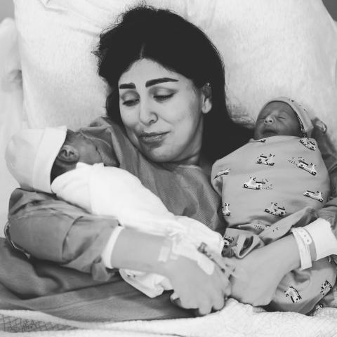 دانة الطويرش تستقبل عز و دلال