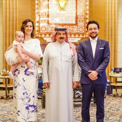 الأميرة رجوى والأميرة ايمان باطلالات ناعمة من ارديم وتودز