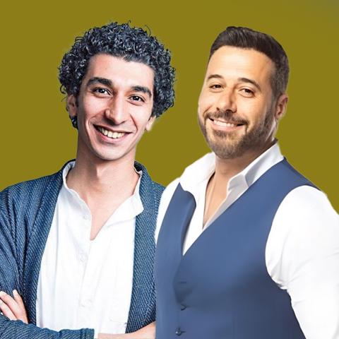 أحمد السعدني و كريم الشناوي - صورة معدلة