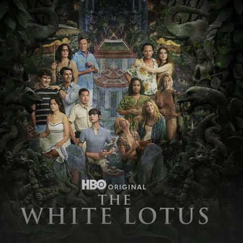 بوستر مسلسل The White Lotus - صورة من إنستقرام